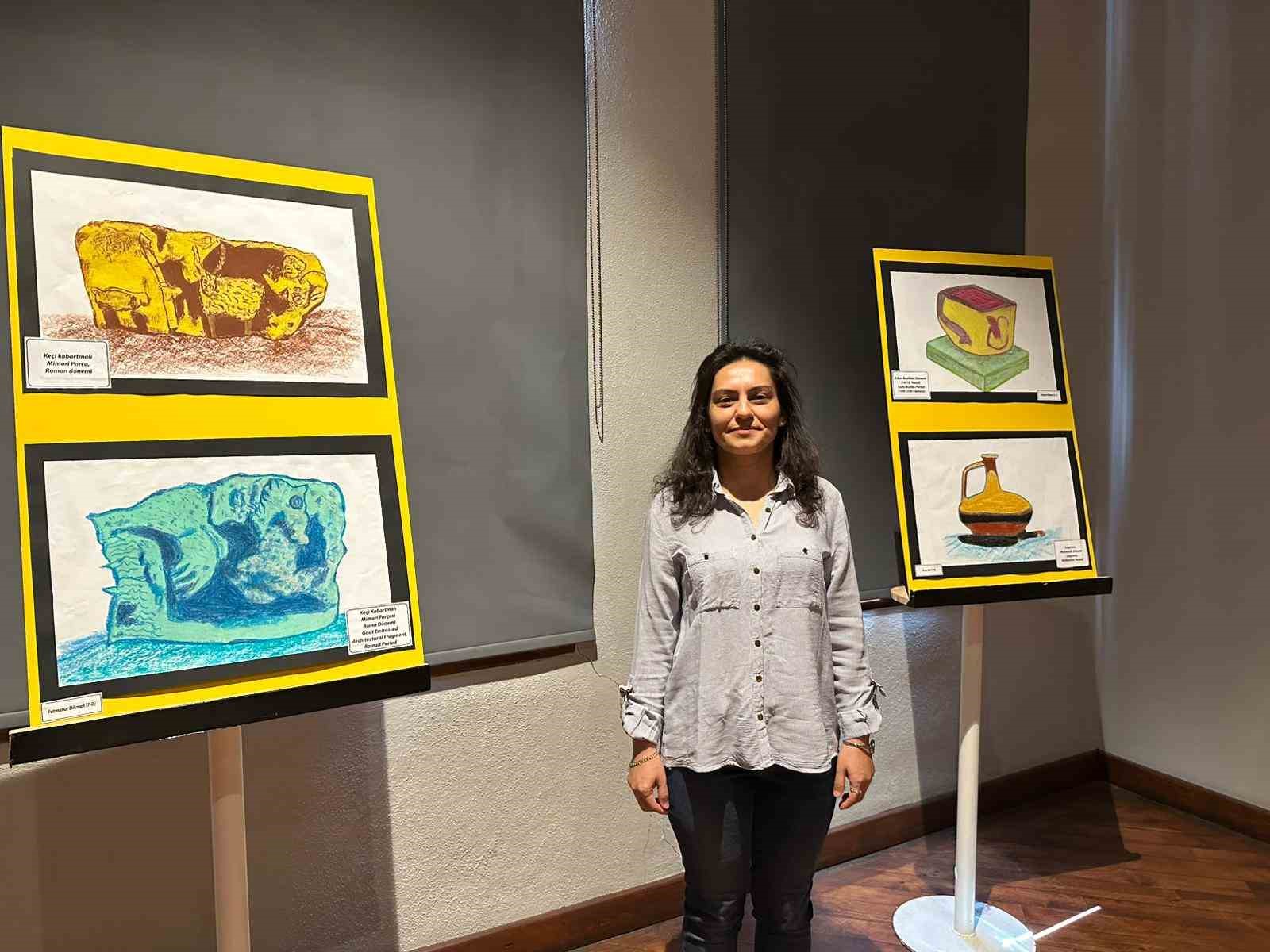 Çankırı’da el emeği eserler görücüye çıktı
