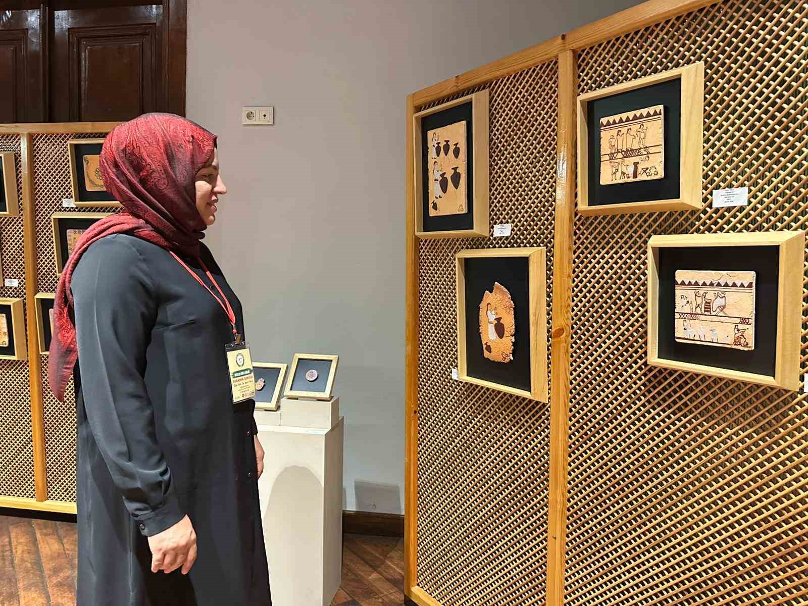 &Ccedil;ankırı&rsquo;da el emeği eserler g&ouml;r&uuml;c&uuml;ye &ccedil;ıktı

