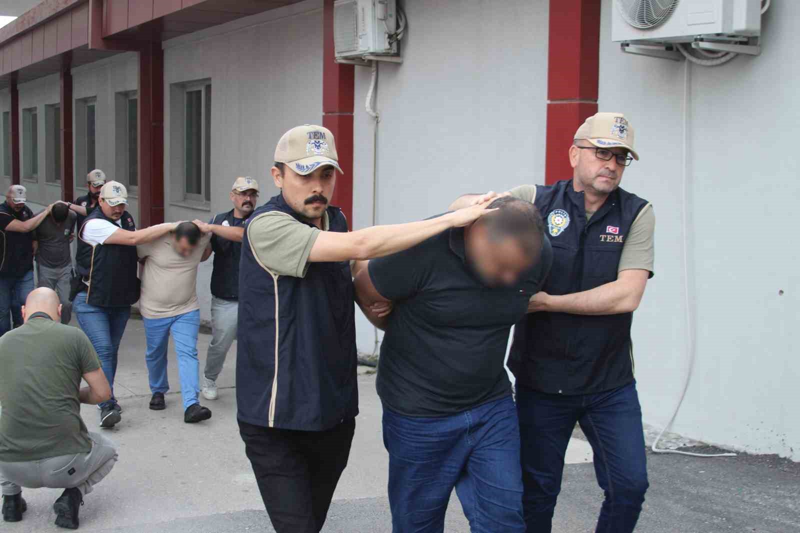 DEAŞ terör örgütünün uyuyan hücrelerine yönelik operasyon, 6 terör örgütü üyesi tutuklandı