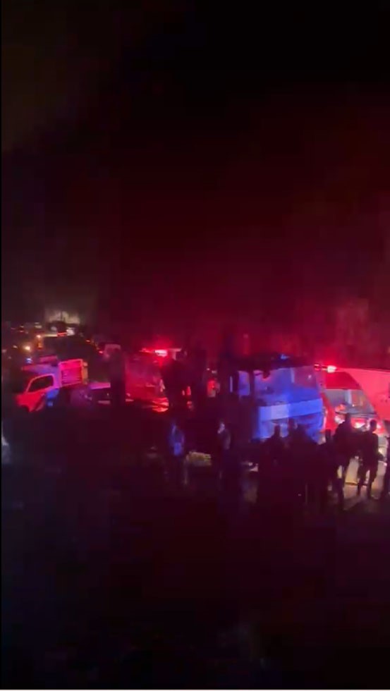 Derede balık avlayan amca ve yeğeni sel sularına kapıldı