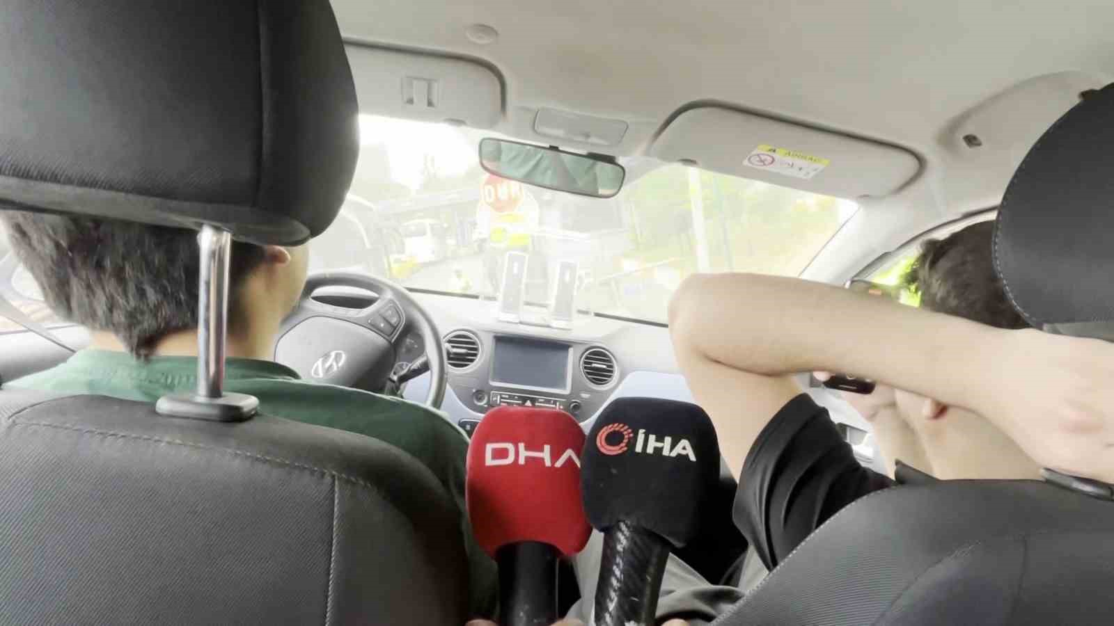 15 Temmuz Demokrasi Otogarı’nda yolculara emniyet kemerinin önemi simülasyon aracı ile anlatıldı