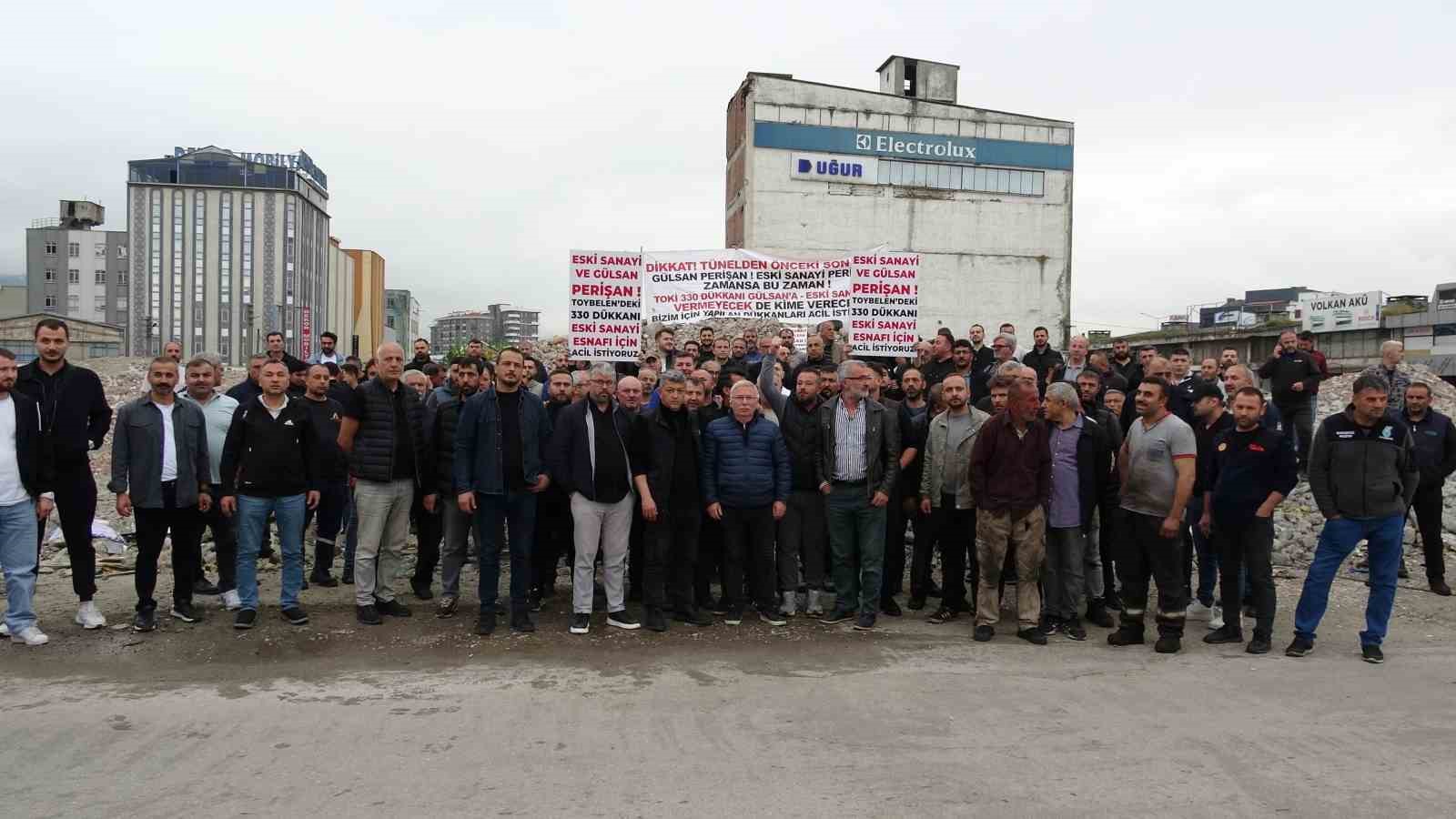 Eski sanayi esnafından &rsquo;Toybelen&rsquo; &ccedil;ağrısı: "Bu sorunu &ccedil;&ouml;zelim"
