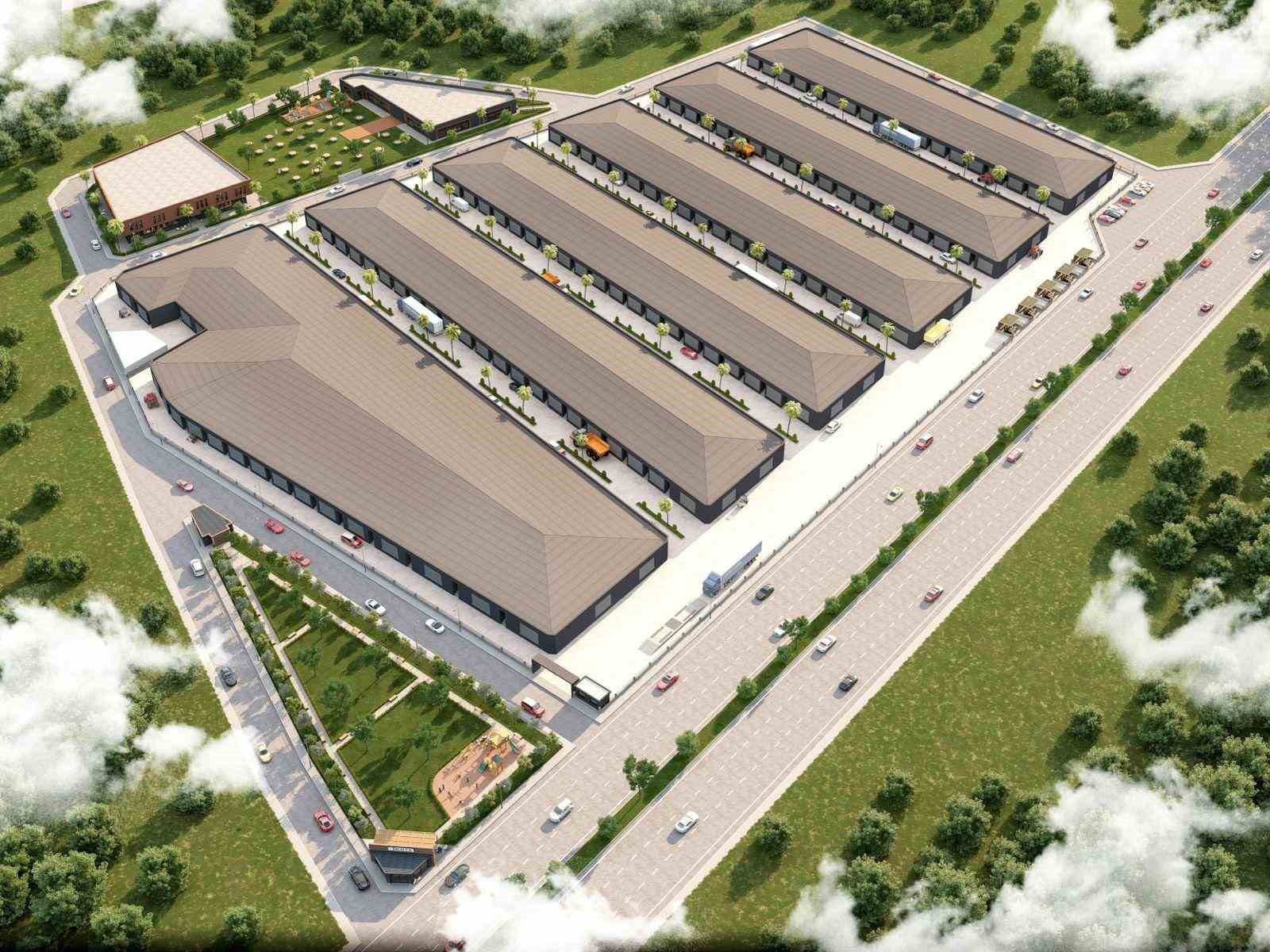 Germencik’te Agroport için ilk kazma vuruldu