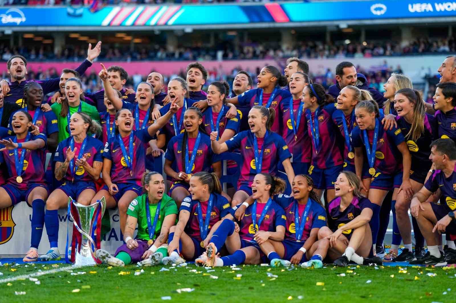 UEFA Kadınlar Şampiyonlar Ligi&rsquo;nde zafer Barcelona&rsquo;nın oldu
