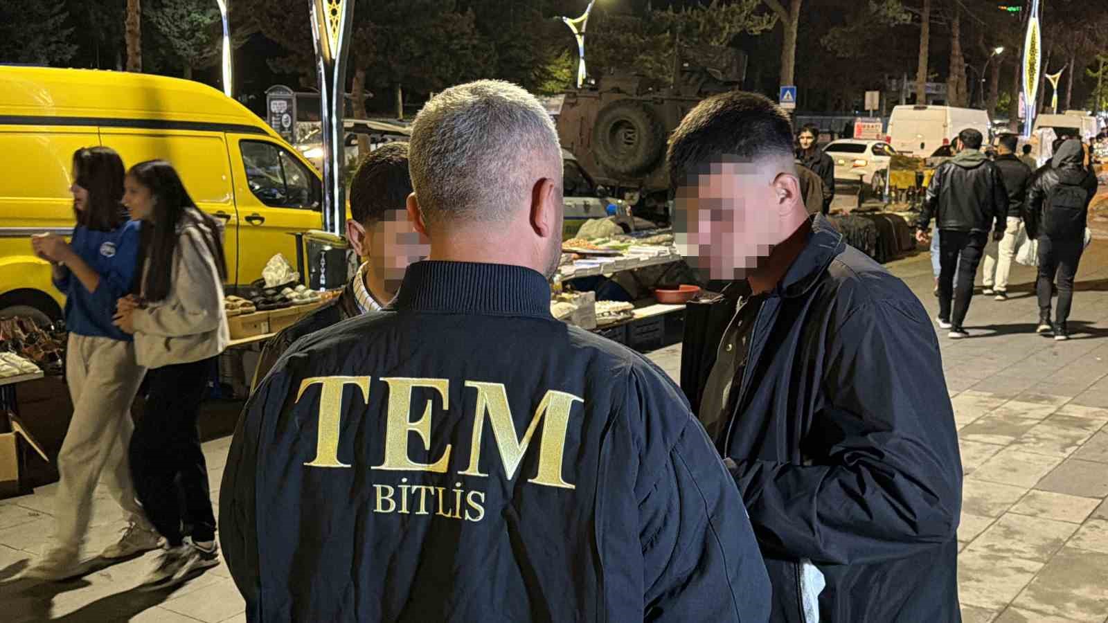 Bayram öncesi Tatvan’da yoğun güvenlik uygulaması