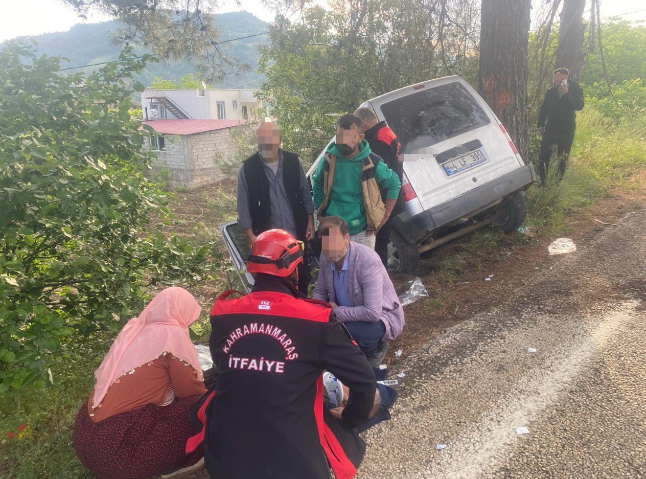 Kahramanmaraş&rsquo;ta trafik kazası: 1&rsquo;i ağır 4 yaralı
