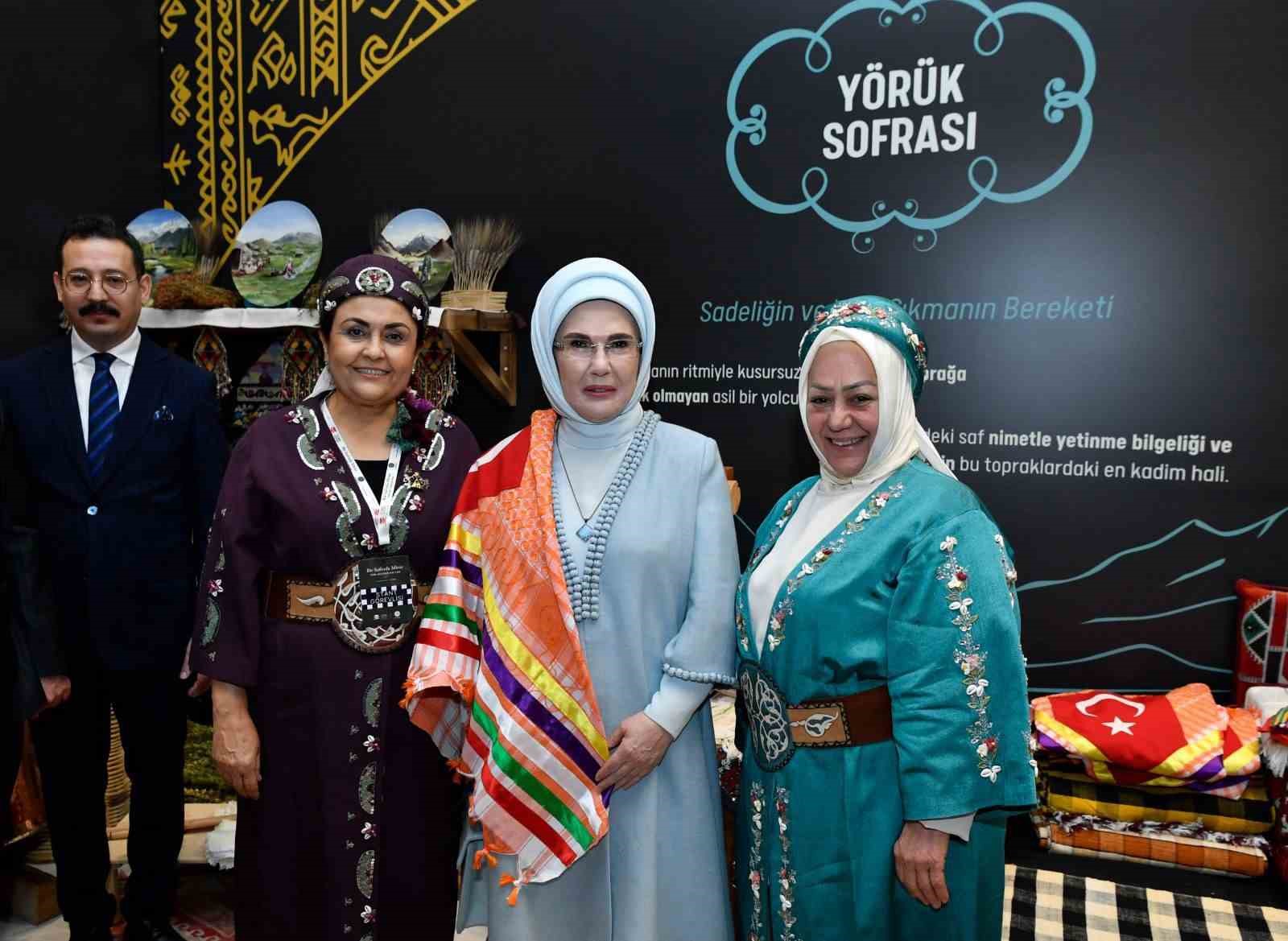 Yörük sofrası, Türk Mutfağı Haftası "Bir Sofrada Miras" programında tanıtıldı