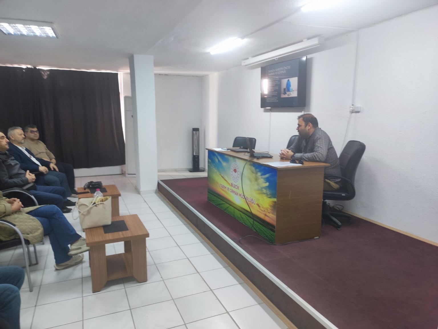 Veteriner hekimlere numune alma eğitimi
