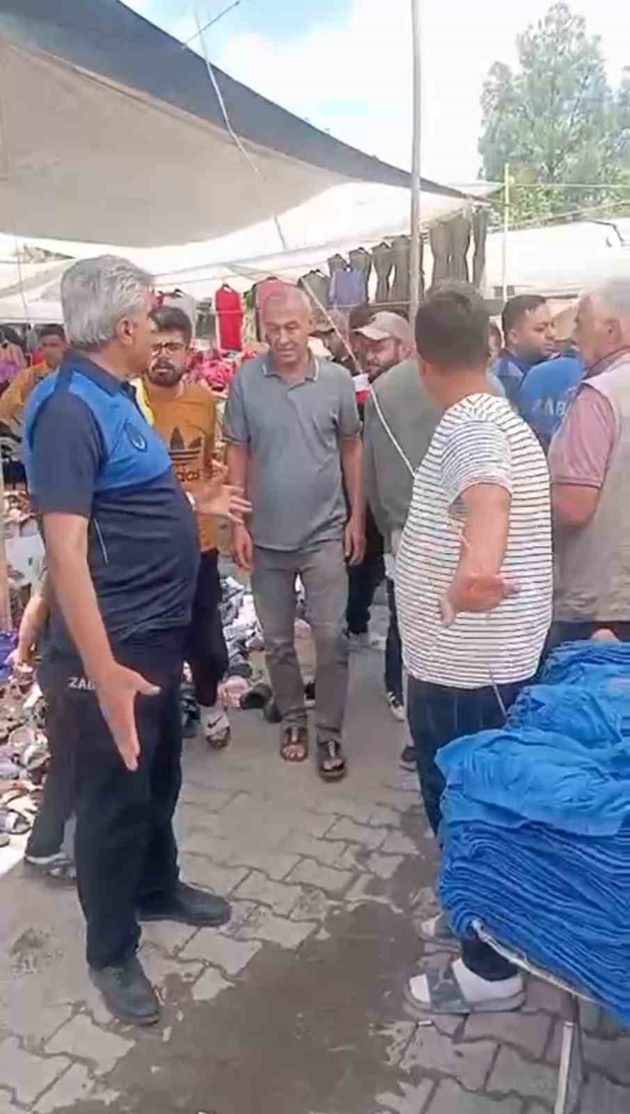 Ceylanpınar zabıtasından tepki çeken davranış