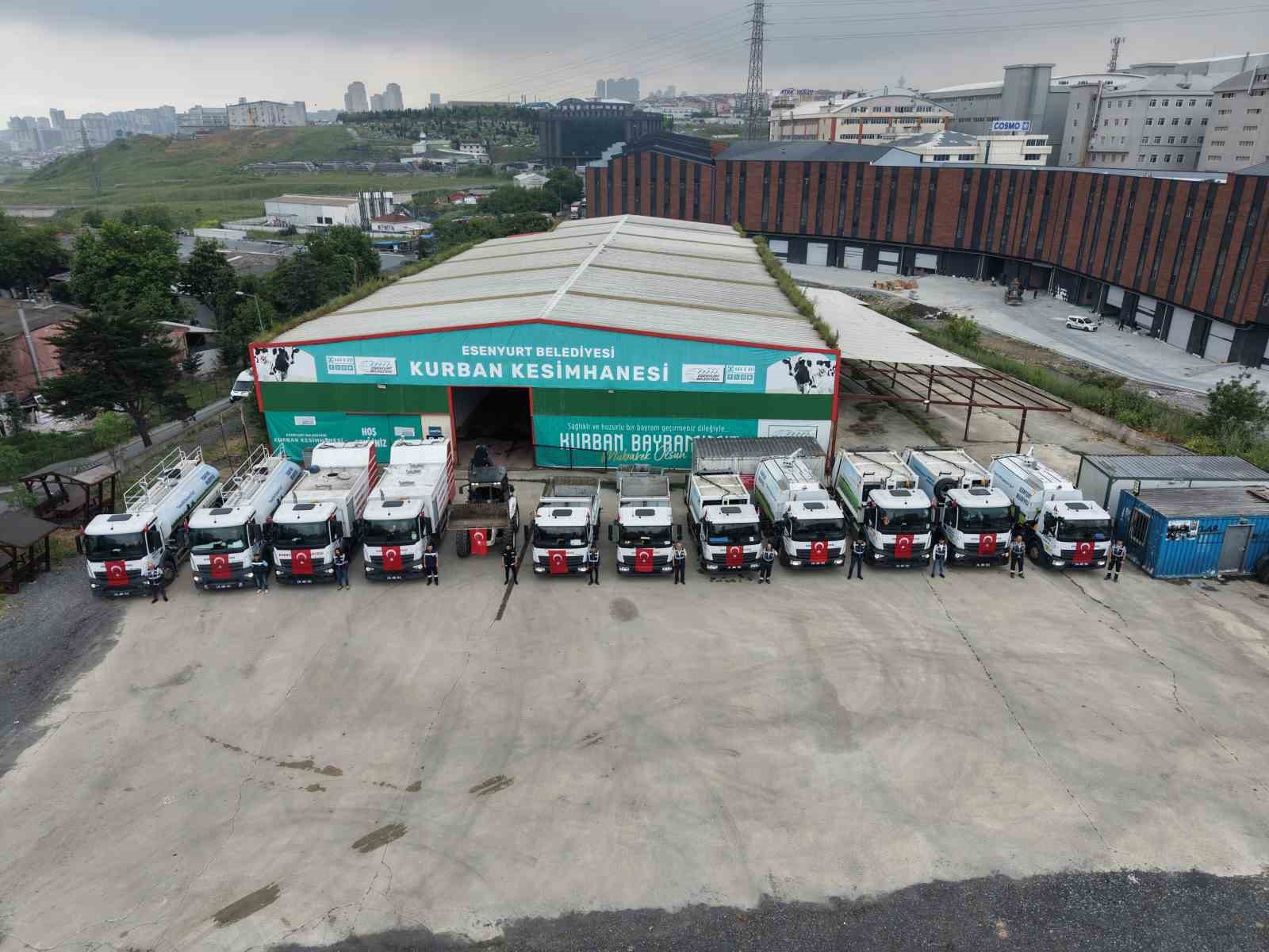 Esenyurt Belediyesi Kurban Bayramı’na hazır