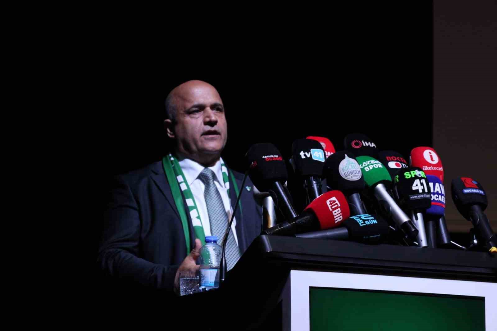 Kocaelispor’un yönetiminde 7 isim değişti