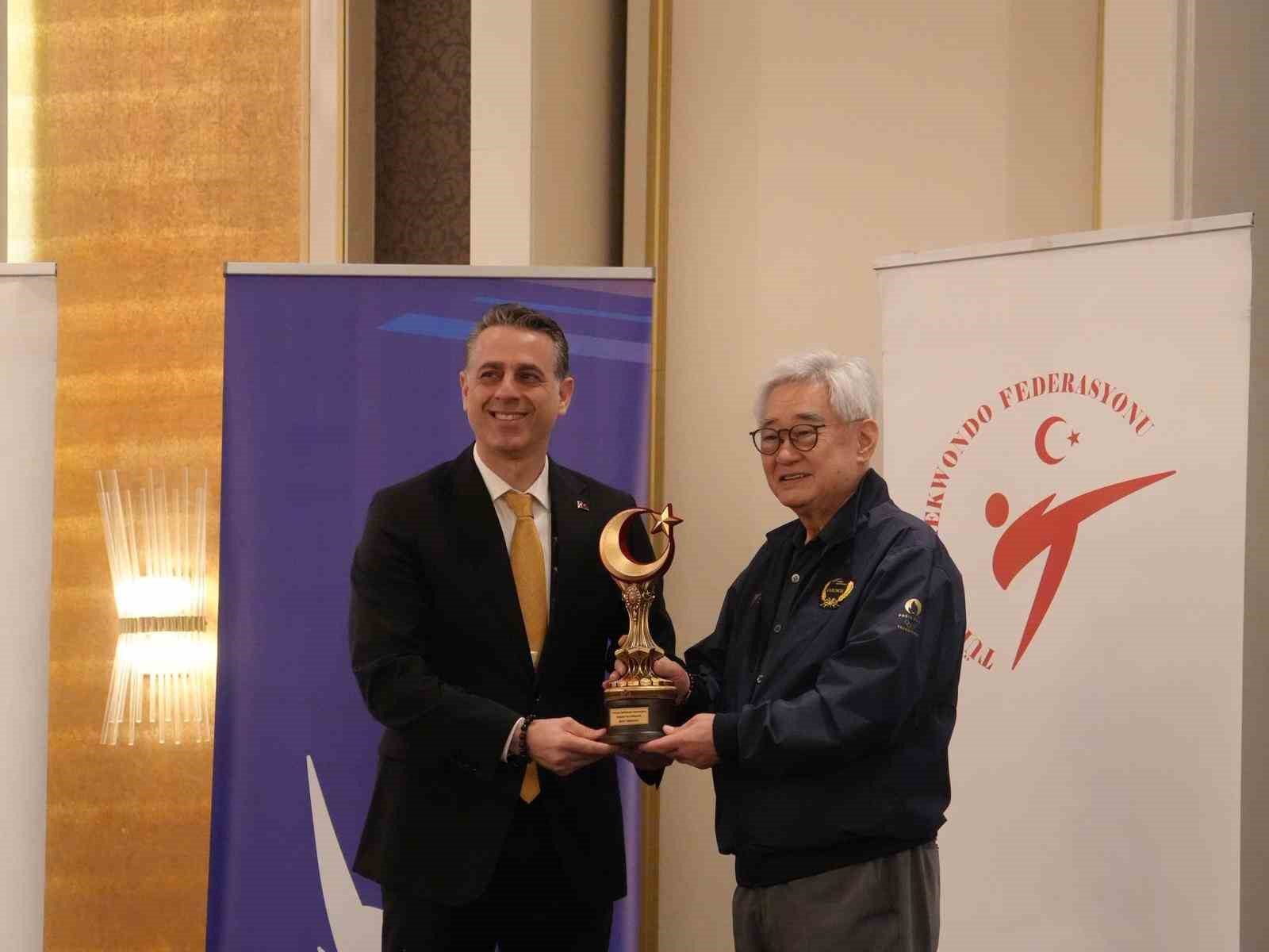 Dünya Taekwondo Federasyonu Başkanı Chungwon Choue Türkiye’de