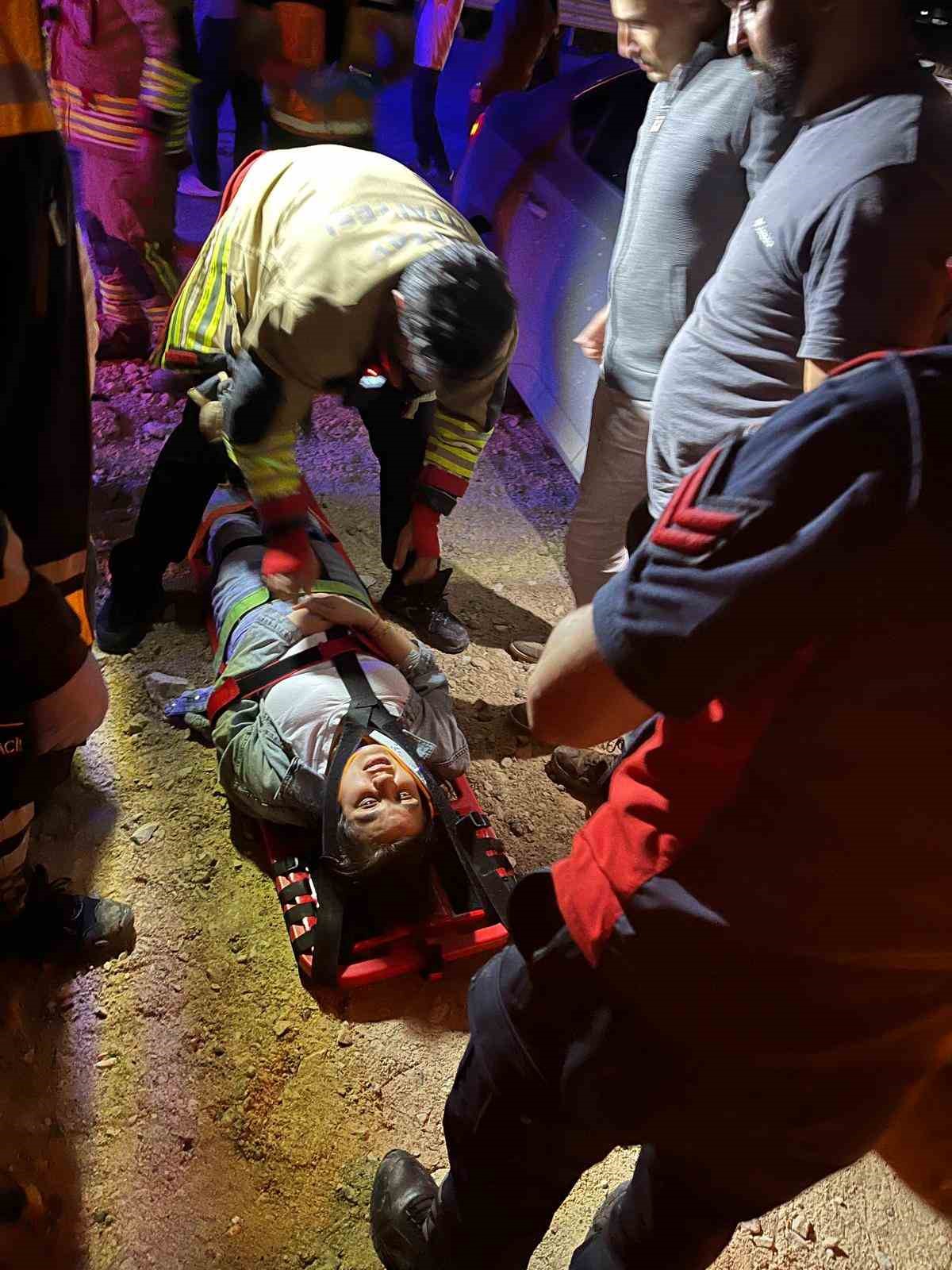 Samandağ’da trafik kazası : 6 yaralı