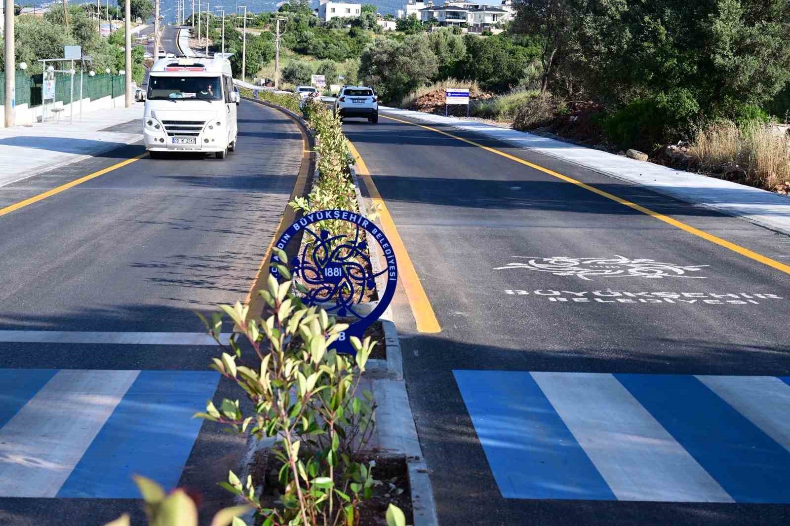 Aydın Büyükşehir’den Akbük’e ulaşım yatırımı