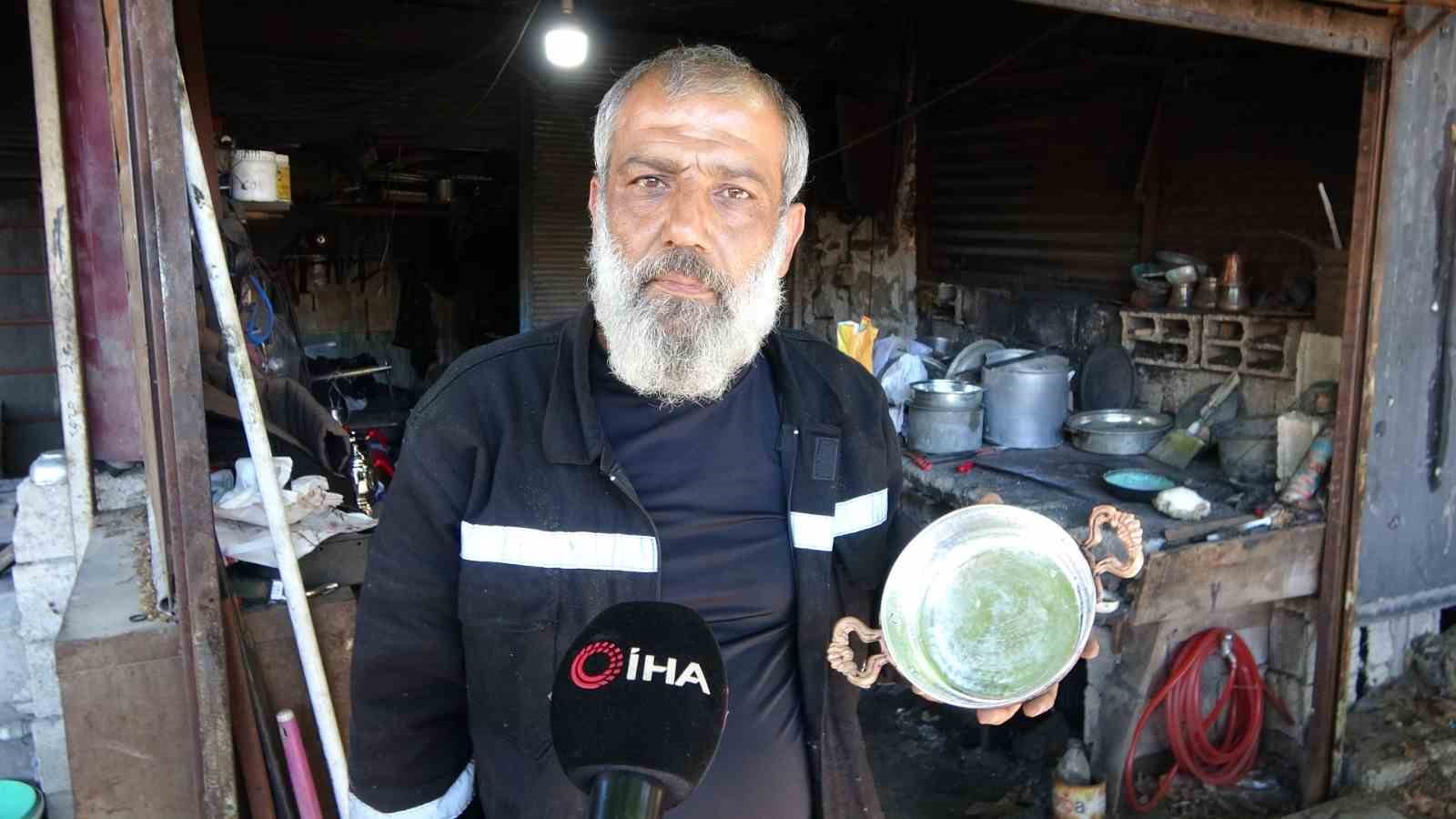 Kalaycı ustası &ccedil;ırak bulamamaktan dert yandı
