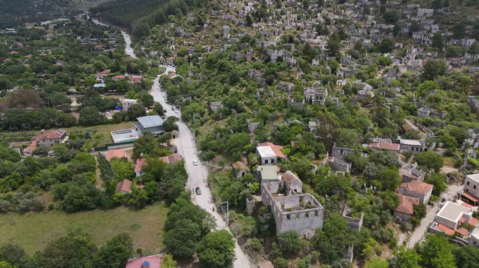 Fethiye Ölüdeniz-Kayaköy yolları yenilendi
