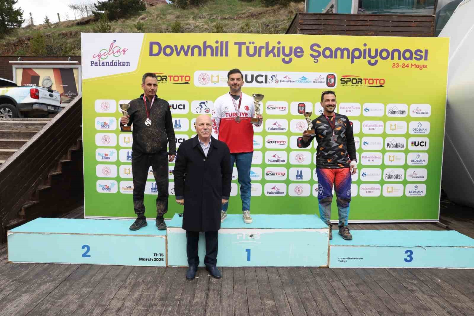 Downhill Türkiye Şampiyonası’nda madalyalar sahibini buldu