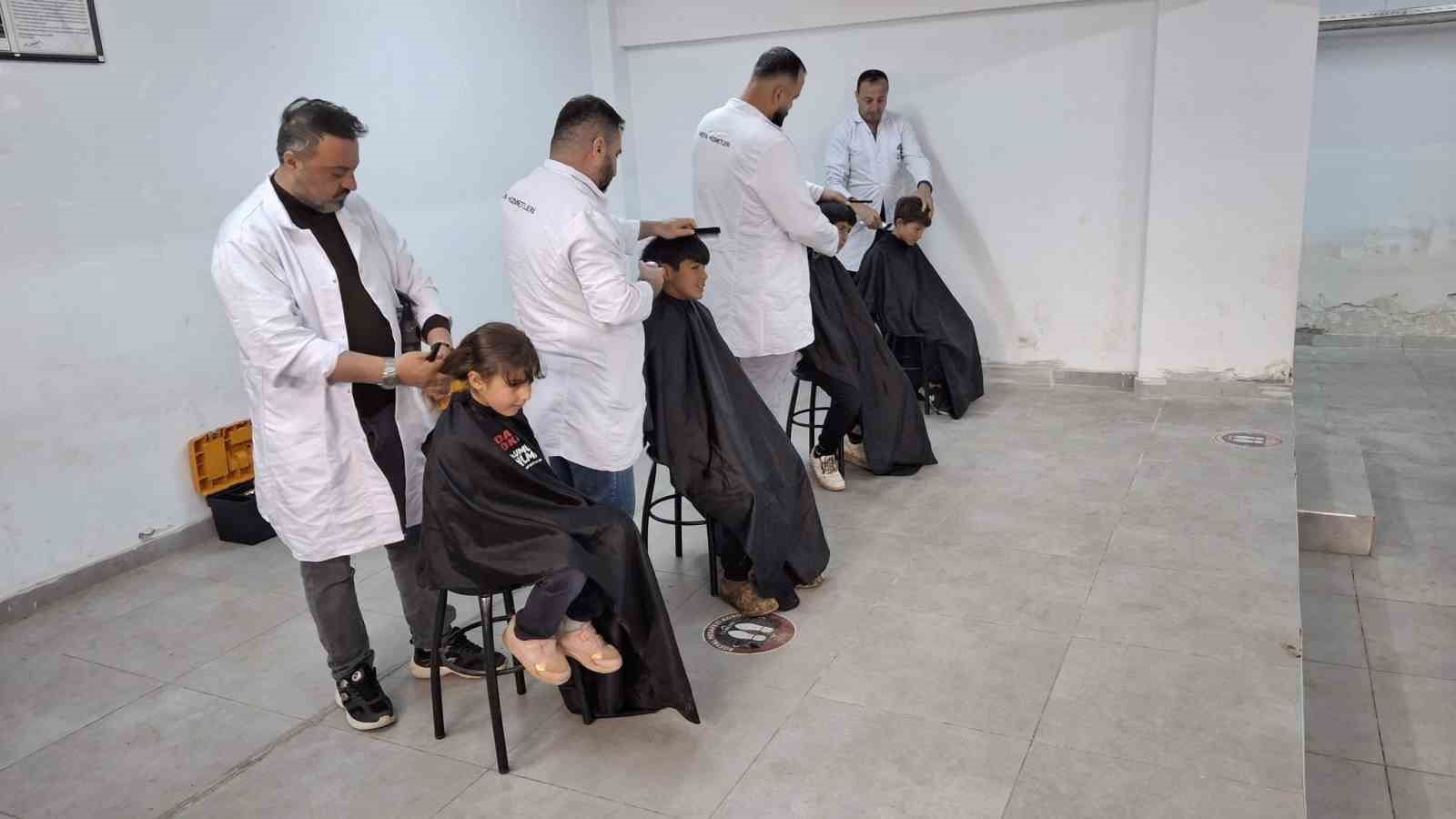 Şehitkamil’den köy okullarında bayrama yakışan anlamlı etkinlik