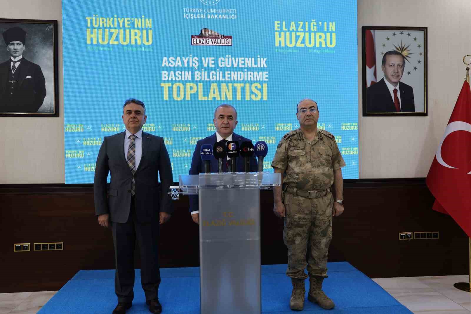 Elazığ&rsquo;da Kurban Bayramı&rsquo;nda bin 170 personel sahada olacak
