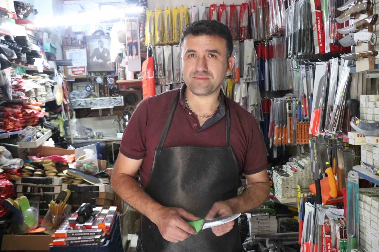 Çeyrek asırlık bıçak ustasından önemli uyarılar
