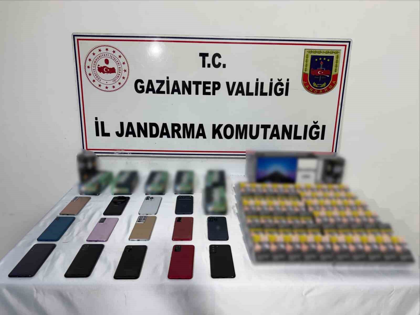 Gaziantep&rsquo;te 4,5 milyon TL değerinde ka&ccedil;ak malzeme ele ge&ccedil;irildi: 1 g&ouml;zaltı
