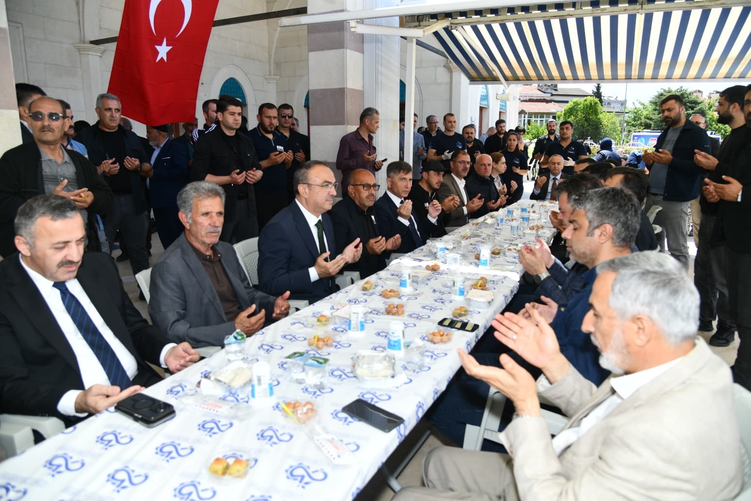 &Ccedil;orlu&rsquo;da şehit polisler i&ccedil;in mevlit programı d&uuml;zenlendi
