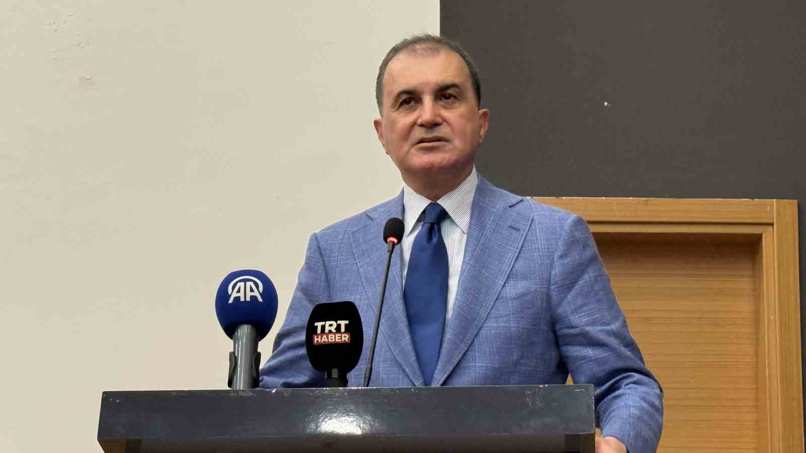 Çelik: "Türkiye, dünyanın barış adası olarak öne çıkmaya devam ediyor"