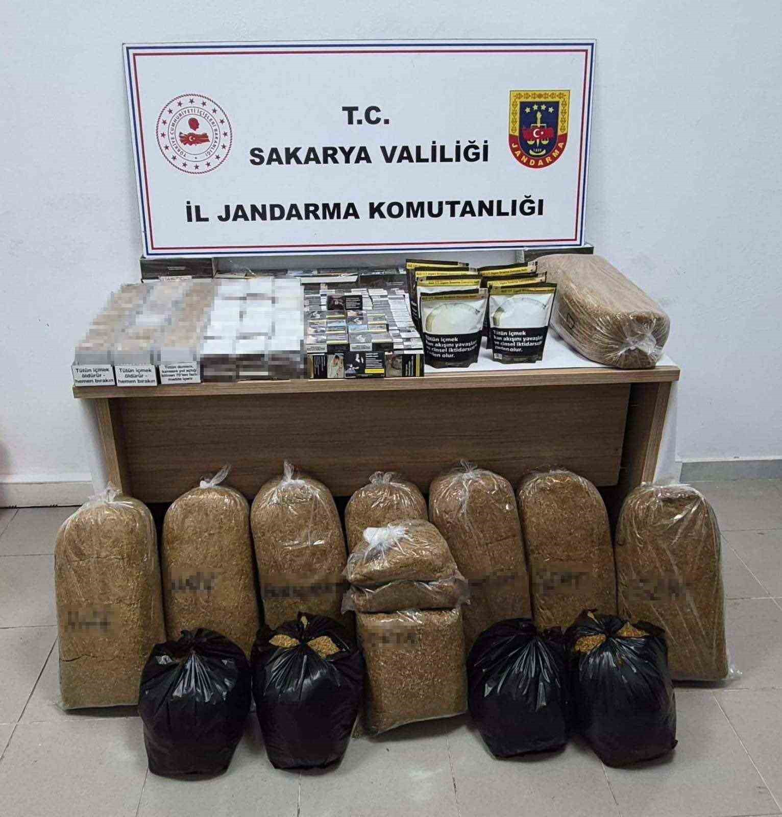 Sakarya&rsquo;da on binlerce makaron ele ge&ccedil;irildi
