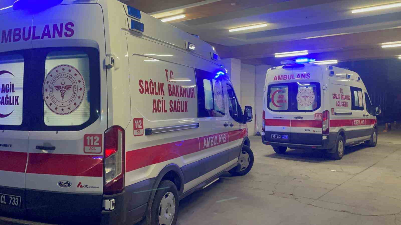 Karaman’da bir kadın tartıştığı dini nikahlı kocasını bıçakladı