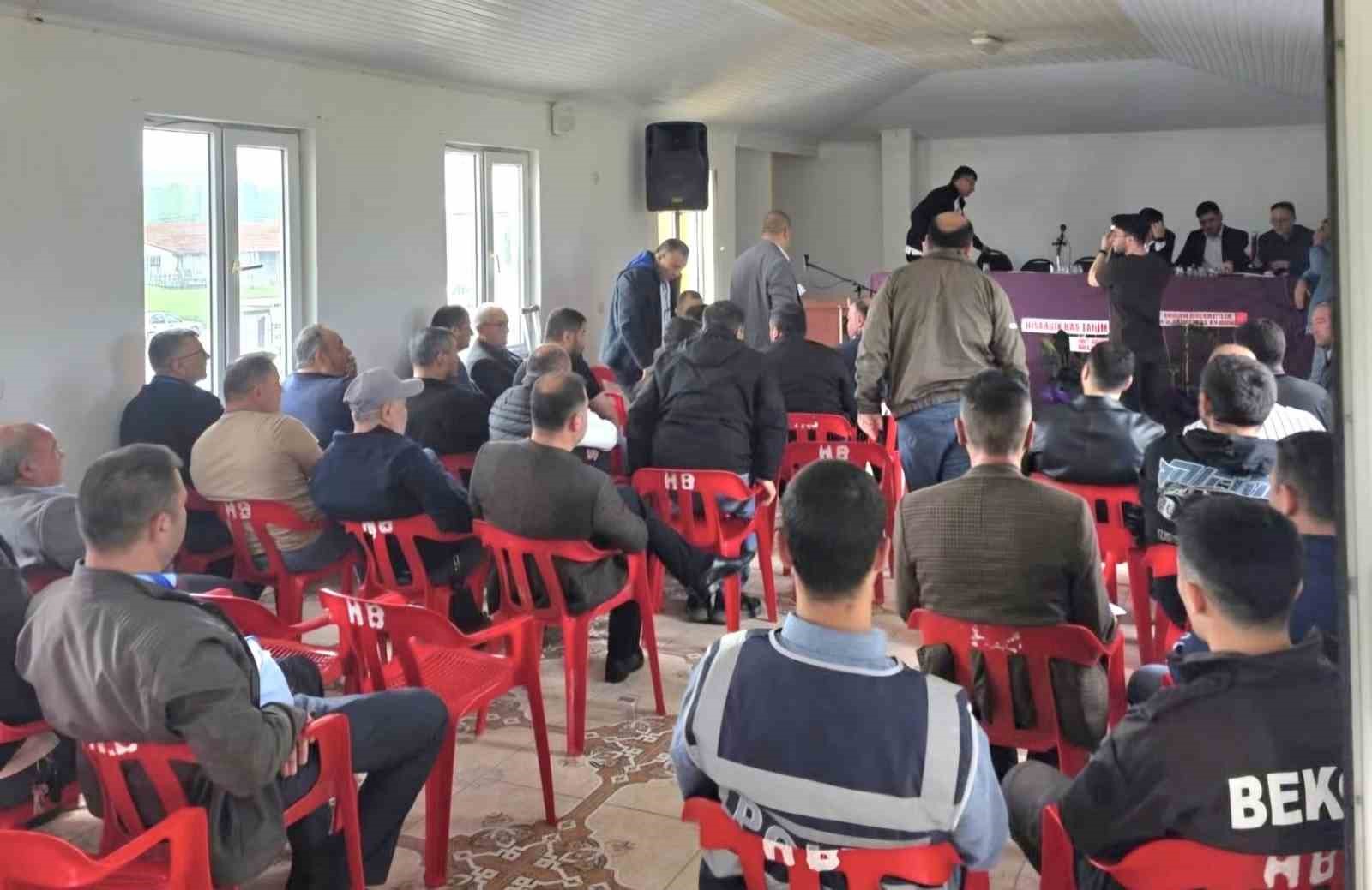 Hisarcık Taşıyıcılar Kooperatifinde Murat Zeytin güven tazeledi