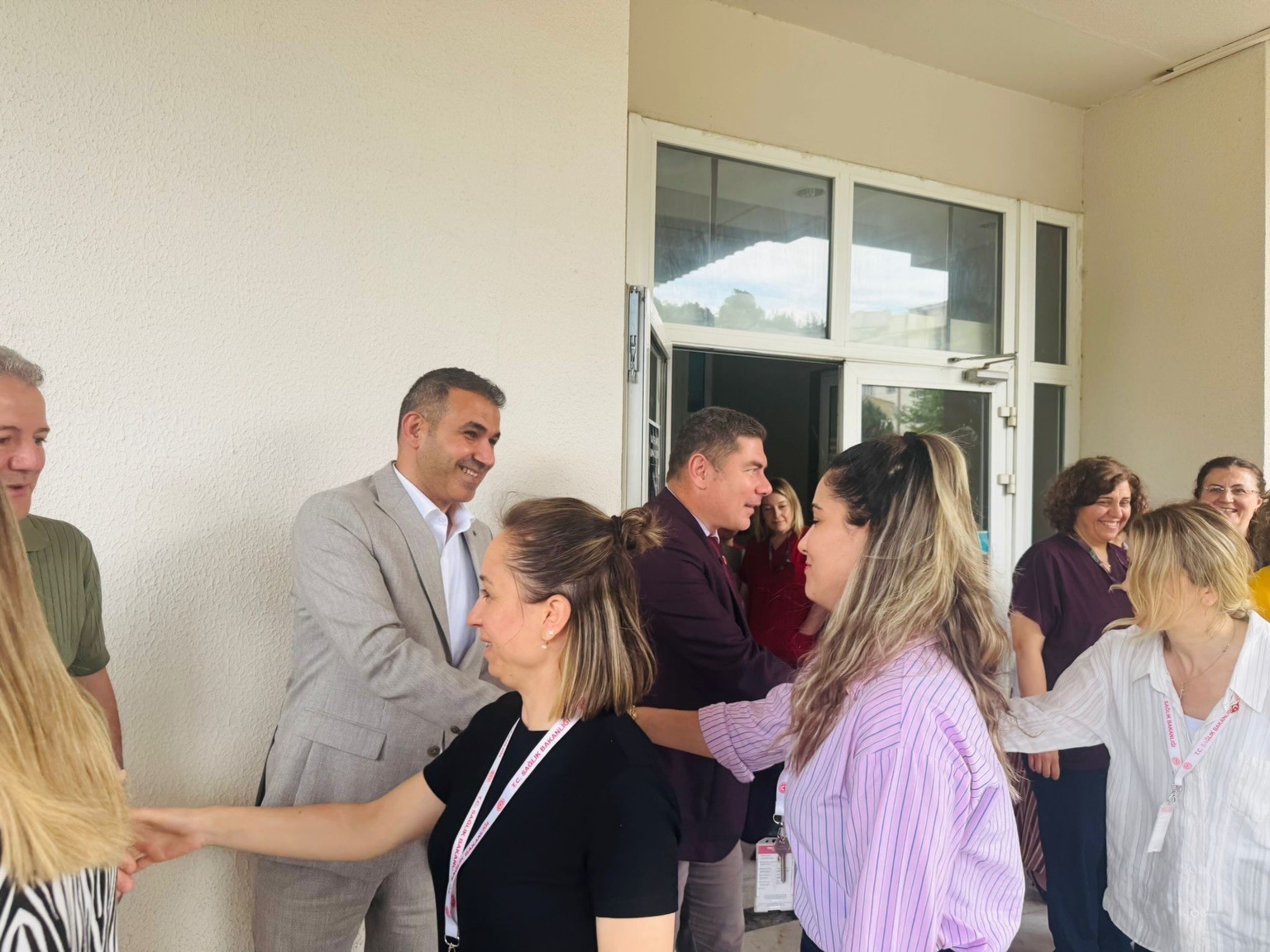 Söke Devlet Hastanesi’nde bayramlaşma programı düzenlendi