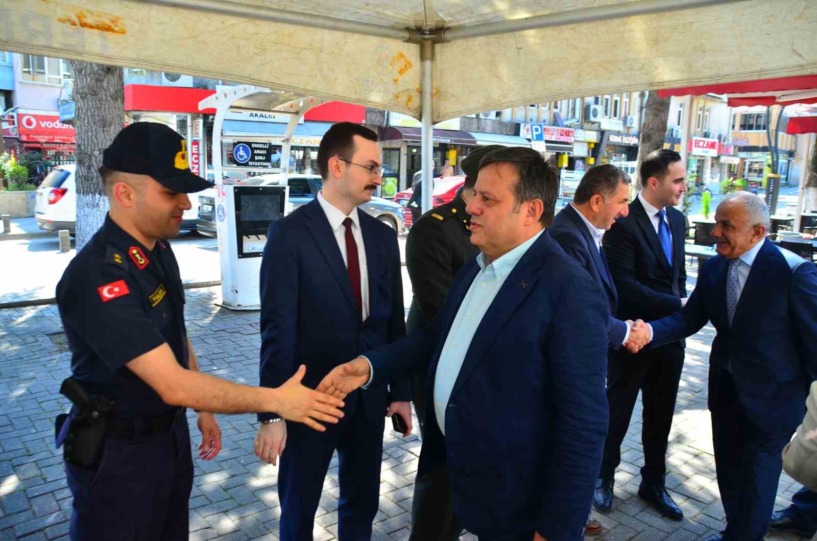 Terme’de geleneksel bayramlaşma töreni