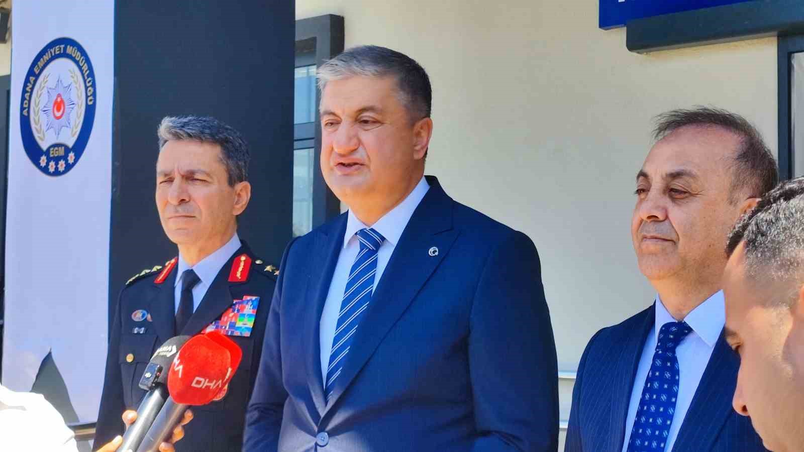 Adana Valisi Yavuz: "Bayram boyunca 35 İHA-SİHA ve dron görev alacak"