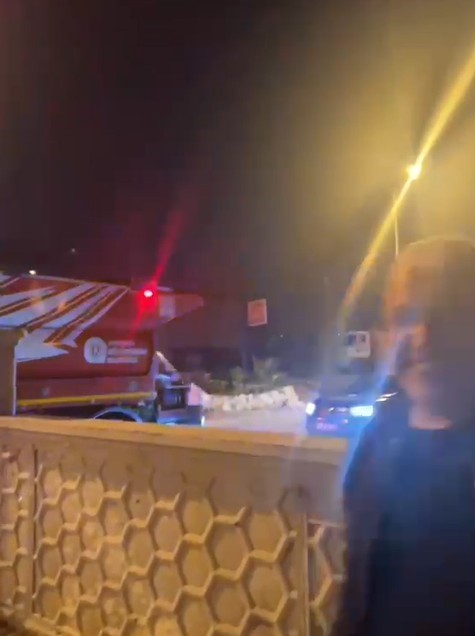 Taraftar gibi kız istemeye meşalelerle gidince itfaiyeye yangın ihbarı yapıldı