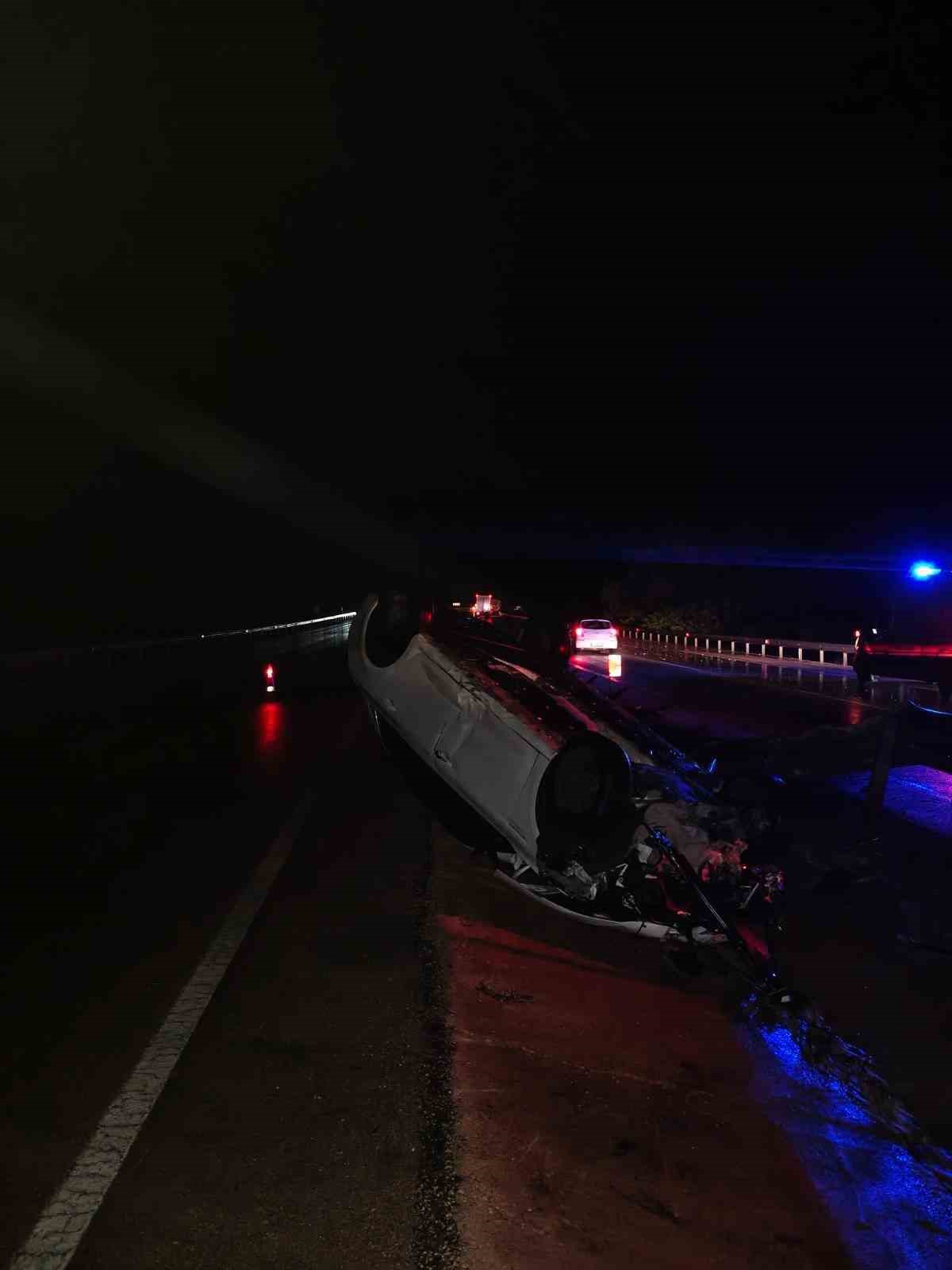 Afyonkarahisar&rsquo;da trafik kazası: 3 yaralı
