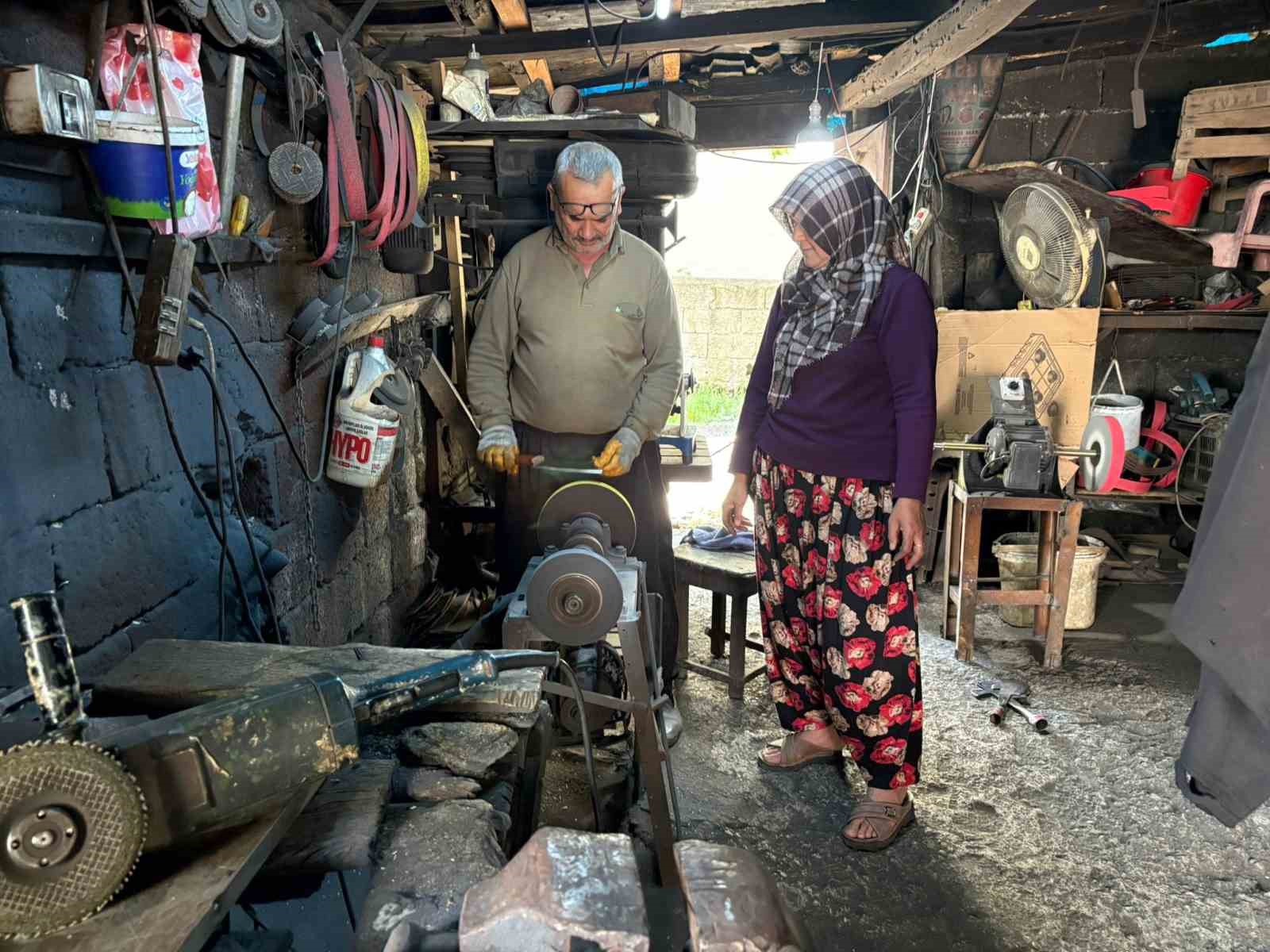 Osmaniye&rsquo;de 42 yıllık evlilik, &ouml;rs başında ortak mesaiye d&ouml;n&uuml;şt&uuml;
