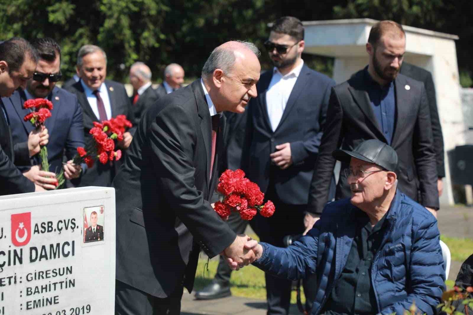 Ordu&rsquo;da arefe g&uuml;n&uuml;nde şehitler dualarla yad edildi
