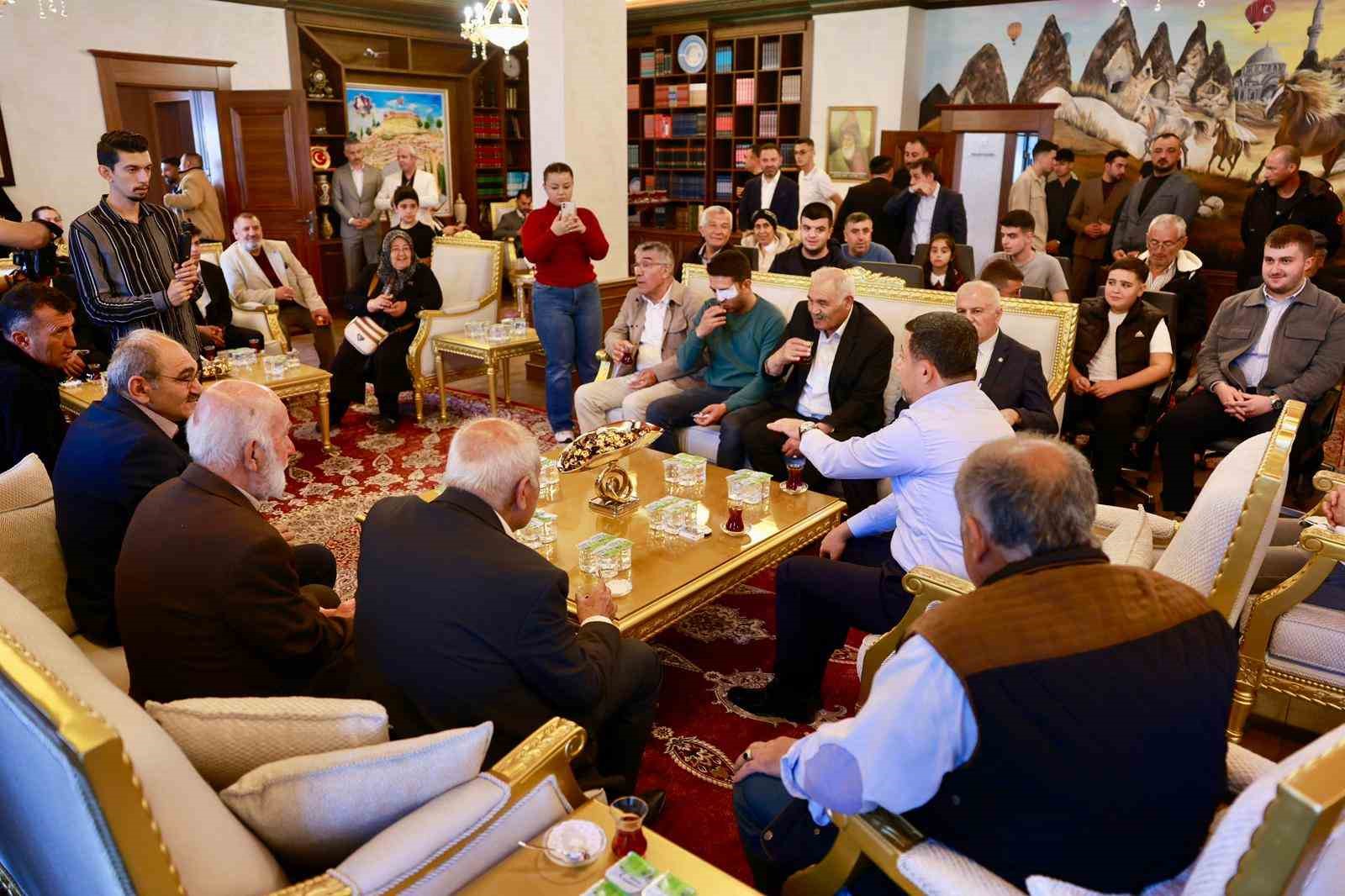 Nevşehir Belediyesinde bayramlaşma maratonu