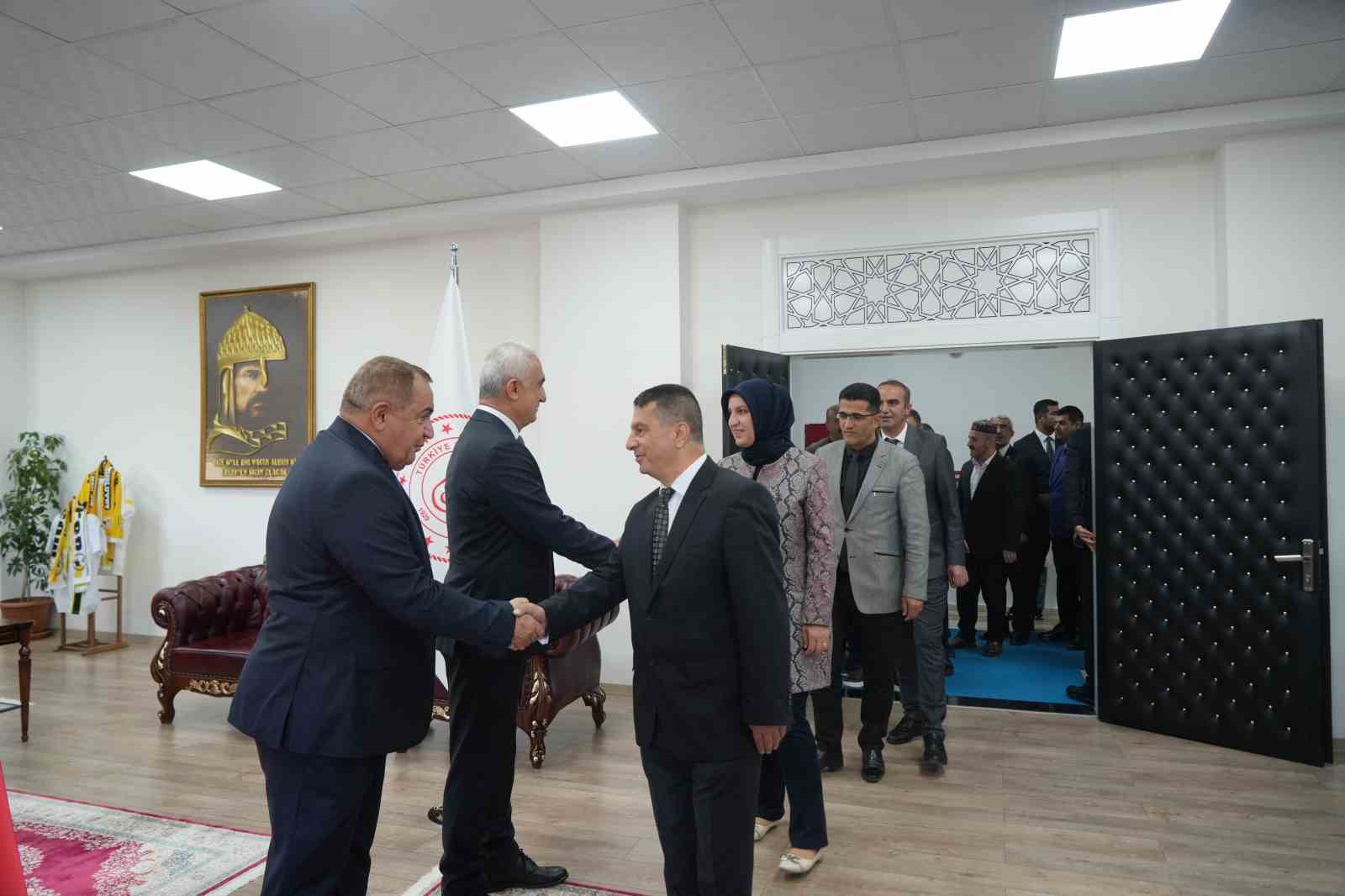 Muş’ta bayramlaşma programı