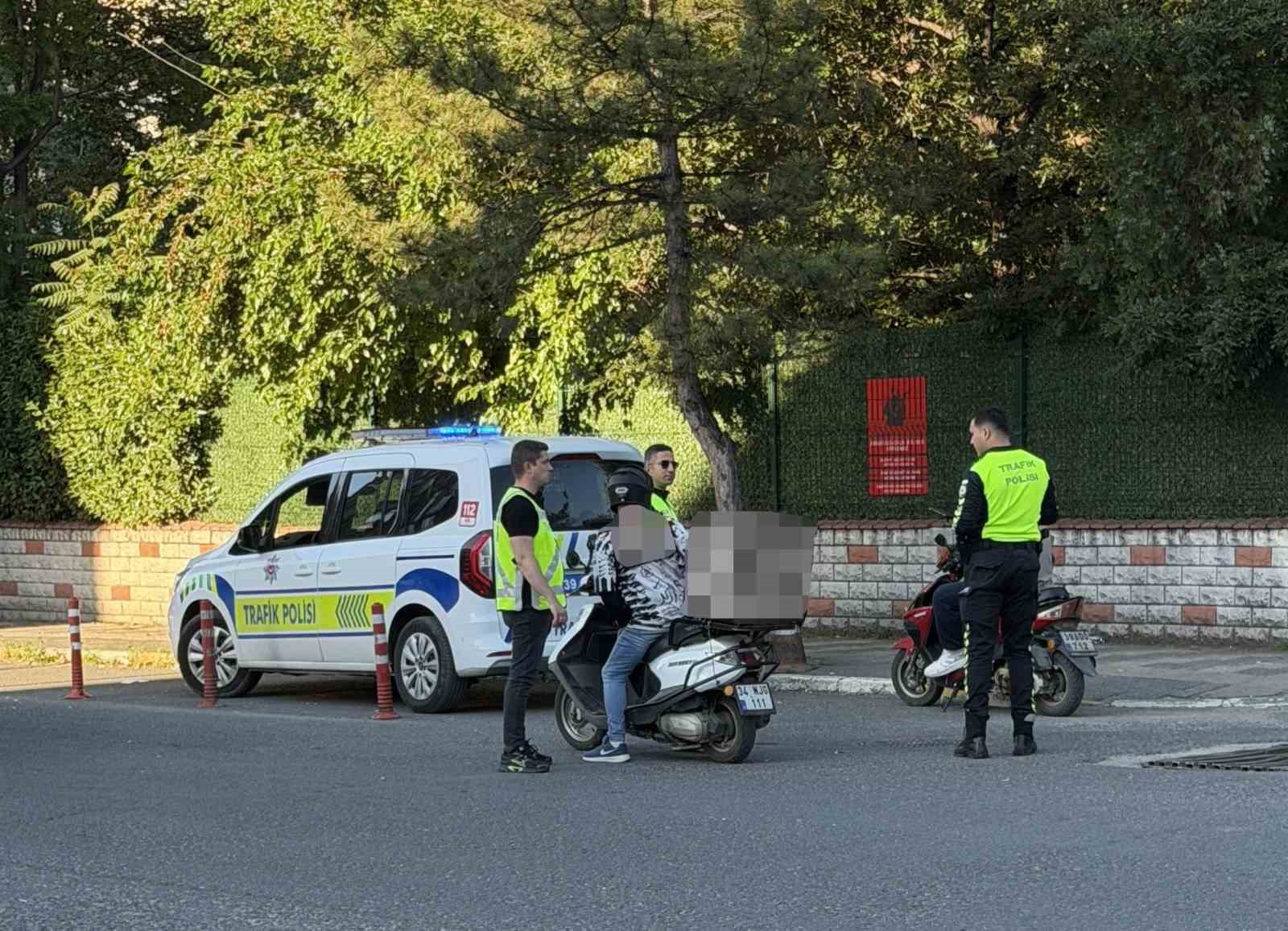 Lüleburgaz’da arife günü motosiklet denetimi