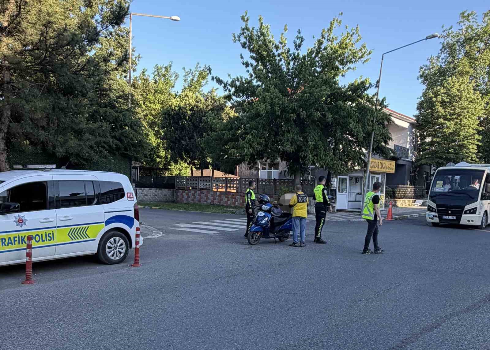 Lüleburgaz’da arife günü motosiklet denetimi