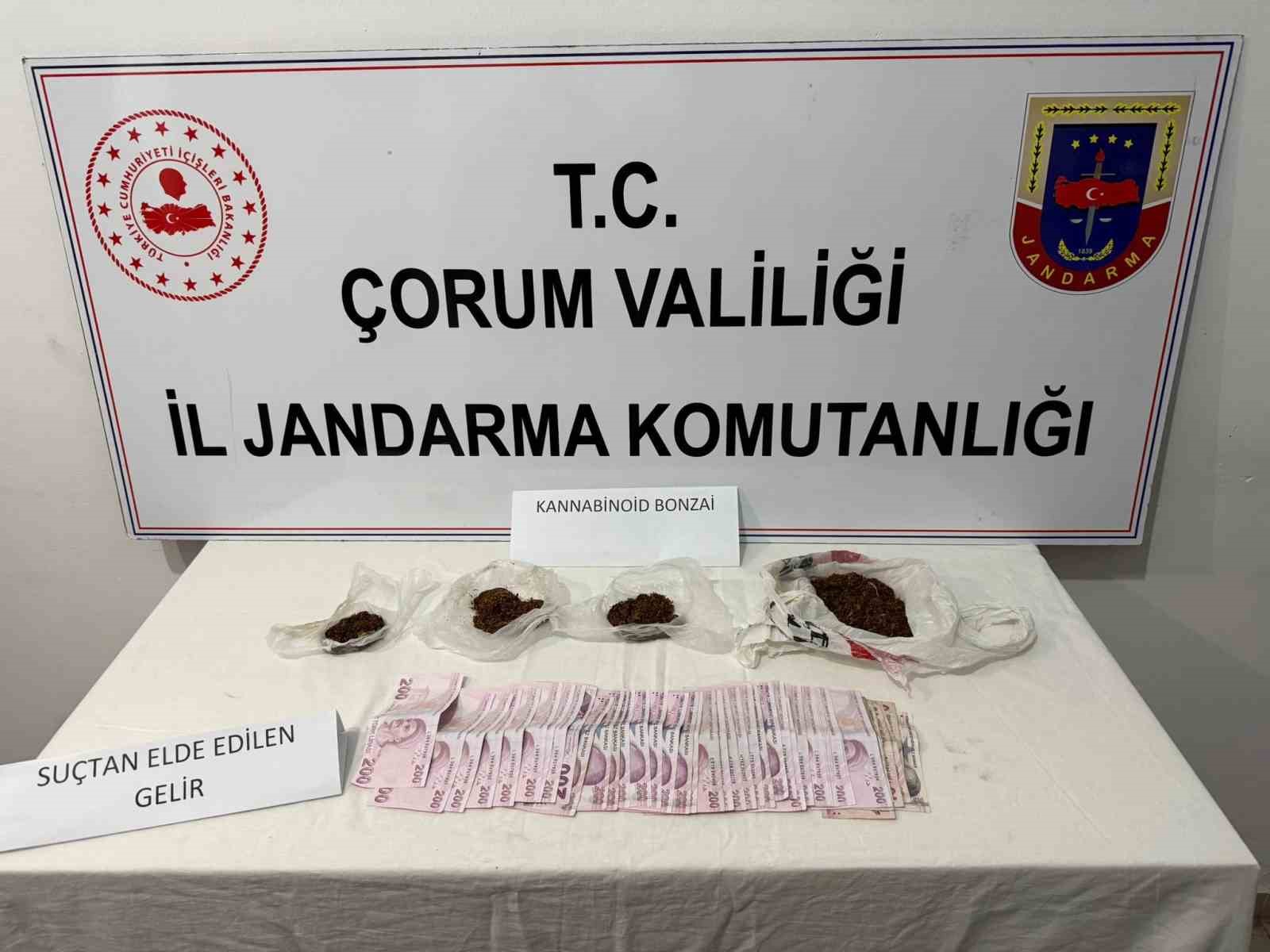 Çorum’da uyuşturucu operasyonu: Kaçmaya çalışırken yakalandılar