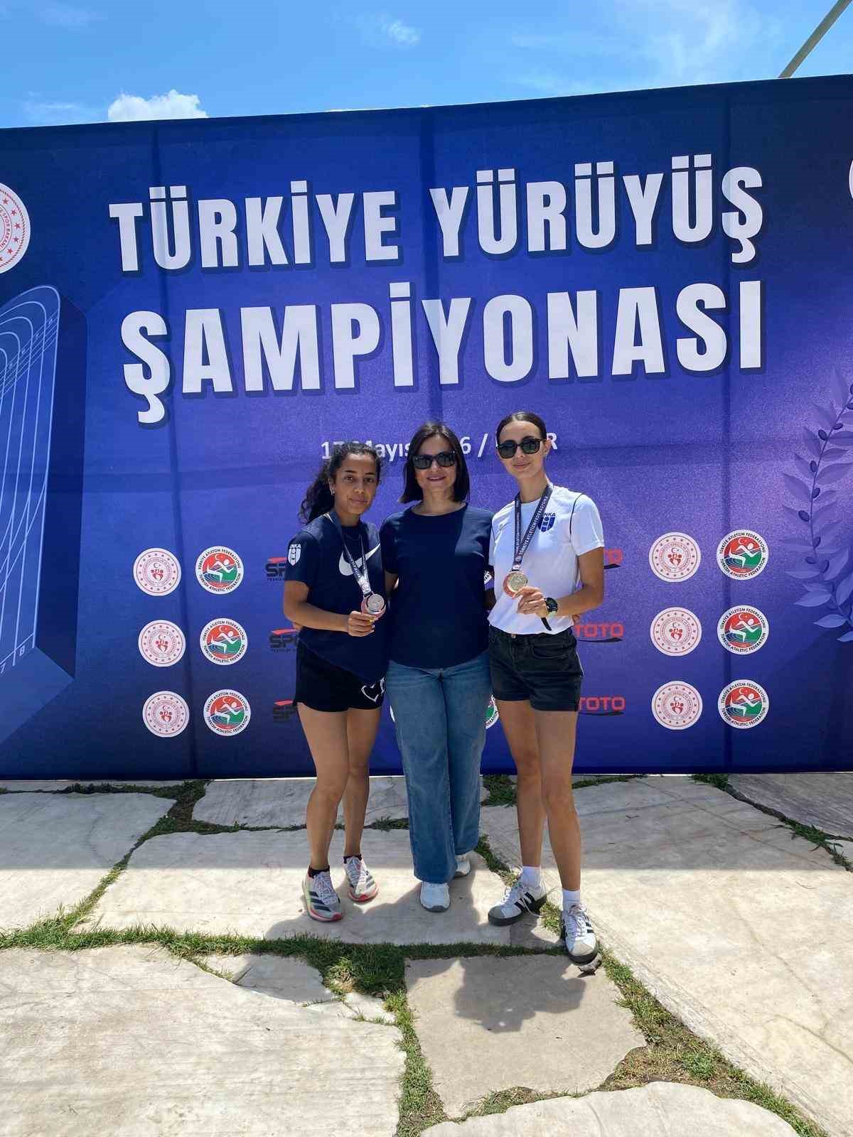 Aydınlı sporculardan T&uuml;rkiye Şampiyonası&rsquo;nda &ccedil;ifte başarı
