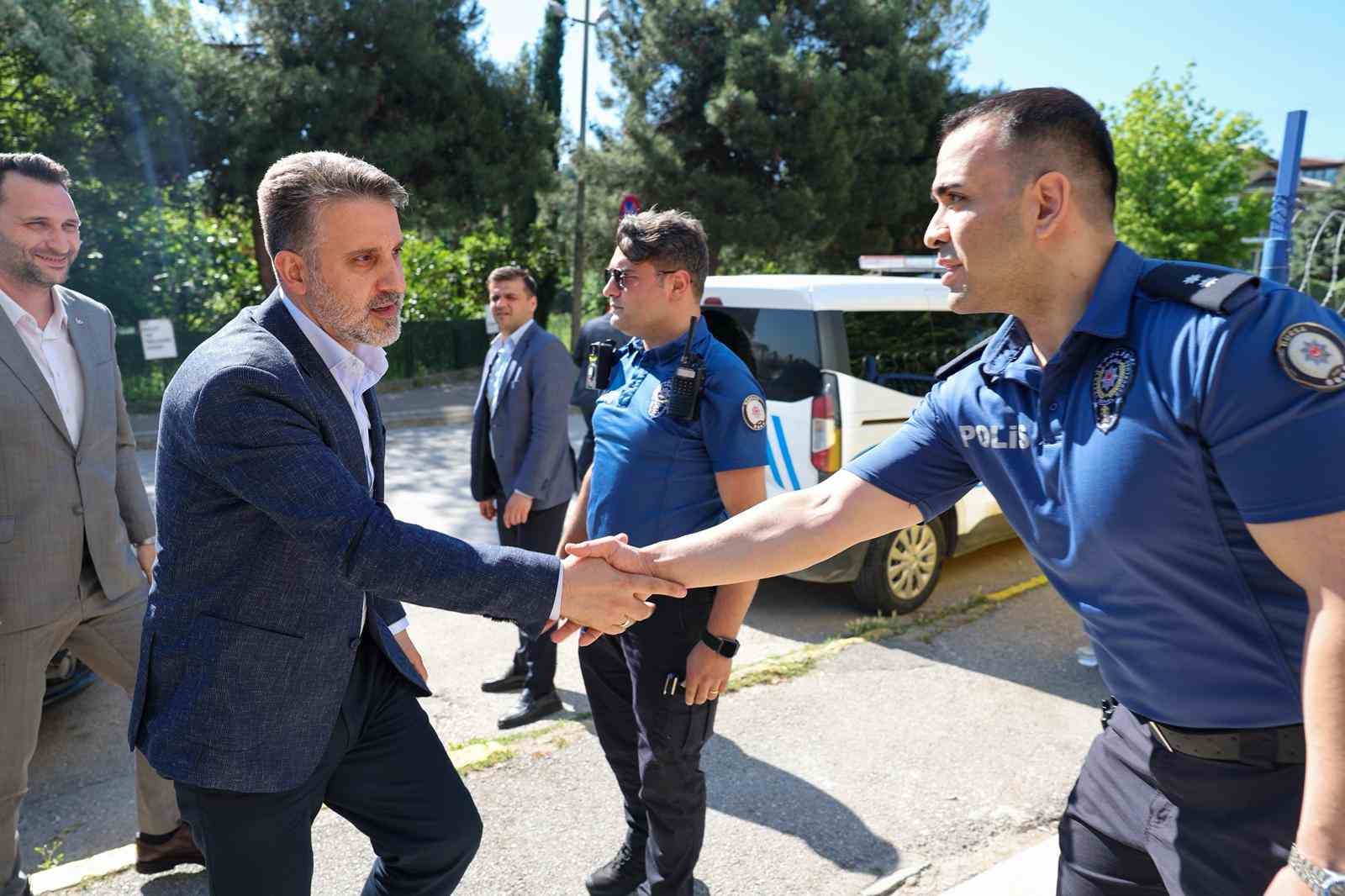 Başkan Vekili Biba&rsquo;dan bayramda g&ouml;n&uuml;l ziyaretleri
