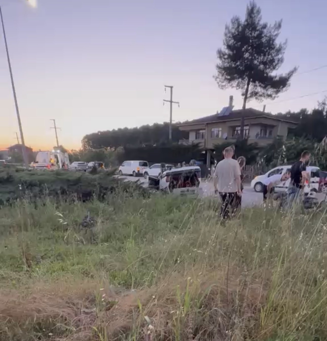 Samsun’da otomobil takla attı: 6 yaralı

