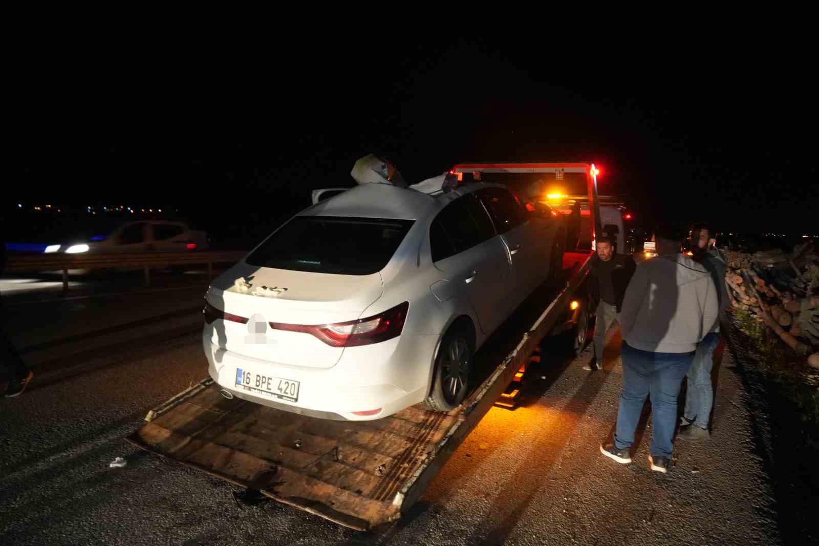 Muş-Bingöl kara yolunda otomobil ata çarptı: 7 yaralı