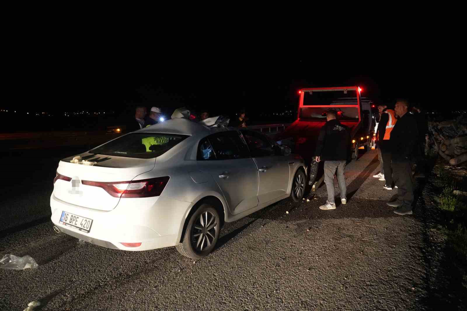 Muş-Bingöl kara yolunda otomobil ata çarptı: 7 yaralı