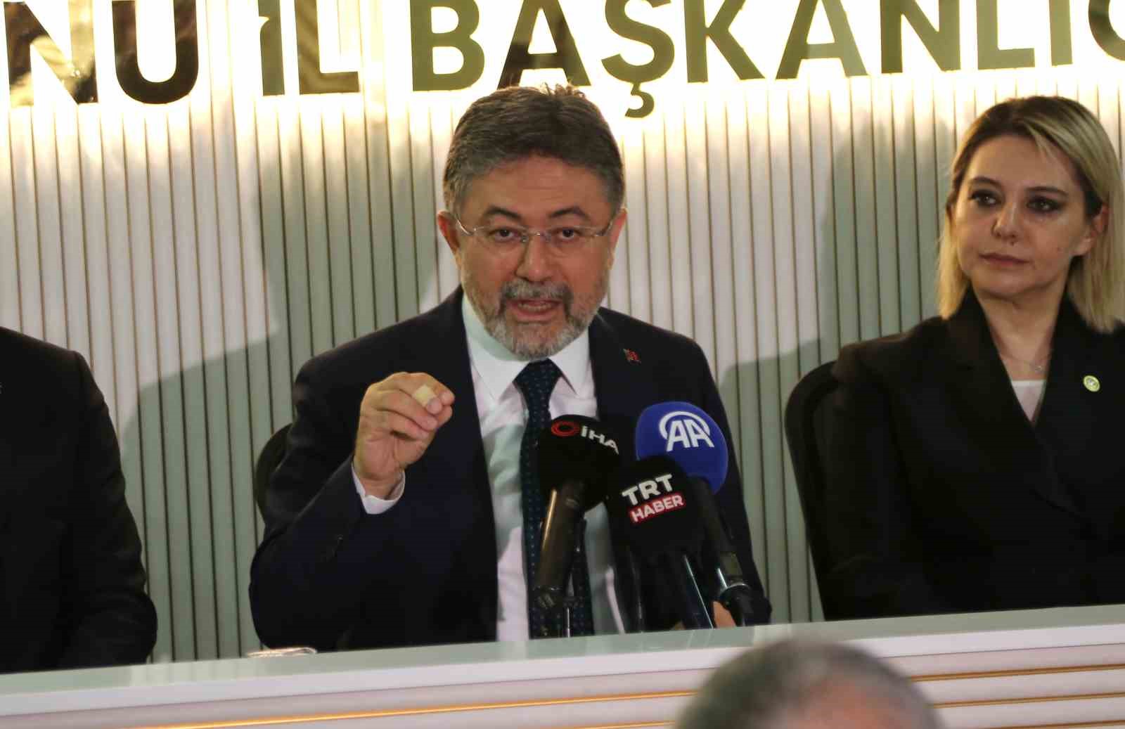 Tarım ve Orman Bakanı İbrahim Yumaklı:
