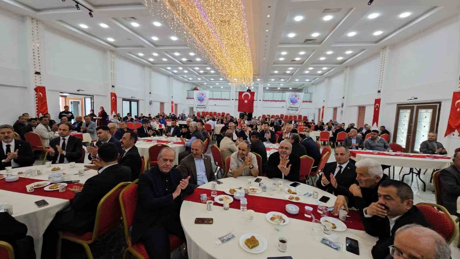 Darende’de bayramlaşma programı düzenlendi
