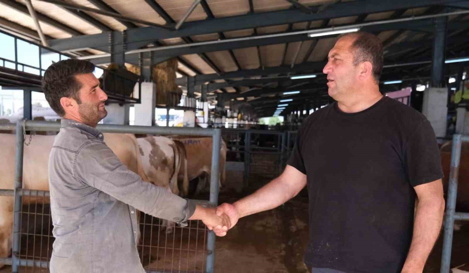 İnegöl’de modern hayvan pazarı Kurban Bayramı’nda yüzleri güldürdü

